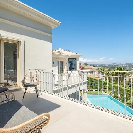 Serrendy Petit Bijou Maison Style Rooftop Hauteurs De Mandelieu Villa *