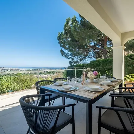 Villa Serrendy Petit Bijou Maison Style Rooftop Hauteurs De Mandelieu